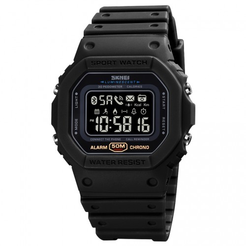 Купить Skmei 1743BK Smart All Black Купить Skmei 1743BK Smart All Black