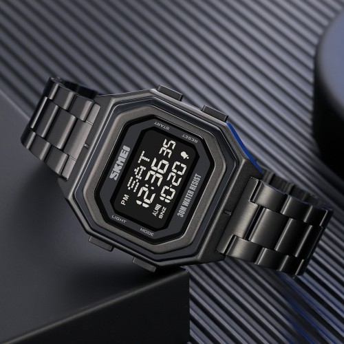Купити Skmei 1875SBK All Black Steel Купити Skmei 1875SBK All Black Steel