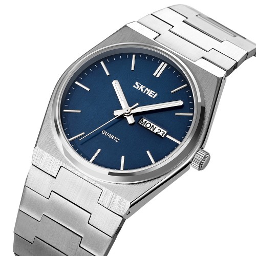 Купити Skmei 9288SIBU Silver-Blue