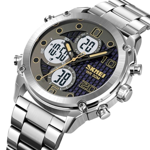 Купить Skmei 1975SSIWT Silver-White Steel Купить Skmei 1975SSIWT Silver-White Steel