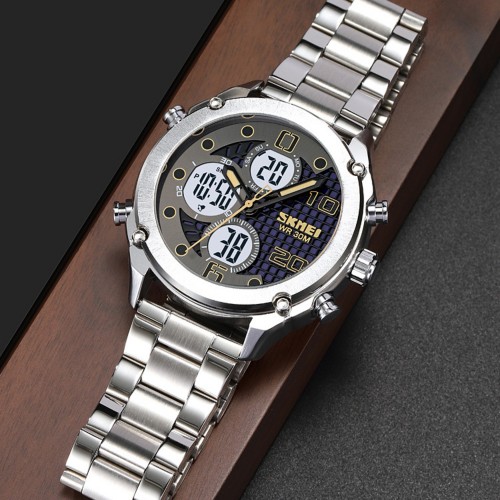 Купить Skmei 1975SSIWT Silver-White Steel Купить Skmei 1975SSIWT Silver-White Steel