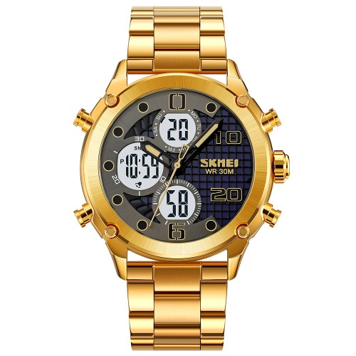 Купить Skmei 1975SGDWT Gold-White Steel Купить Skmei 1975SGDWT Gold-White Steel