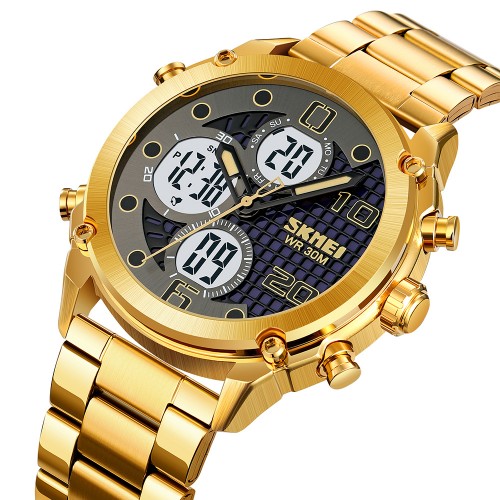 Купить Skmei 1975SGDWT Gold-White Steel Купить Skmei 1975SGDWT Gold-White Steel