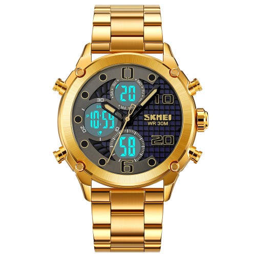 Купить Skmei 1975SGDWT Gold-White Steel Купить Skmei 1975SGDWT Gold-White Steel
