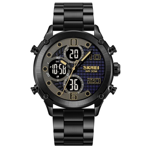 Купить Skmei 1975SBKBK Black-Black Steel Купить Skmei 1975SBKBK Black-Black Steel