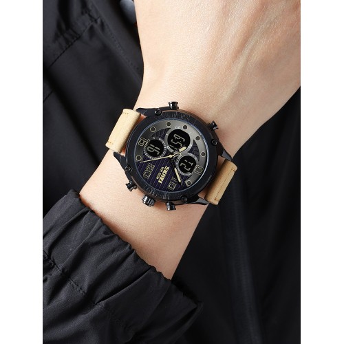 Купить Skmei 1975LLTBNBK Light Brown-Black Leather. SALE Купить Skmei 1975LLTBNBK Light Brown-Black Leather. SALE