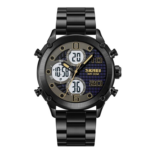 Купить Skmei 1975SBKWT Black-White Steel Купить Skmei 1975SBKWT Black-White Steel