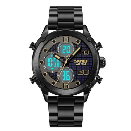 Купить Skmei 1975SBKWT Black-White Steel Купить Skmei 1975SBKWT Black-White Steel