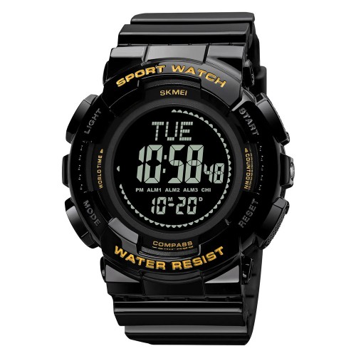 Купить Skmei 2077BKGD Black Gold+Compass Купить Skmei 2077BKGD Black Gold+Compass