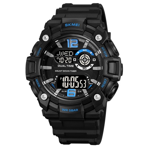 Купить Skmei 2018BUBK Blue-Black SALE Купить Skmei 2018BUBK Blue-Black SALE