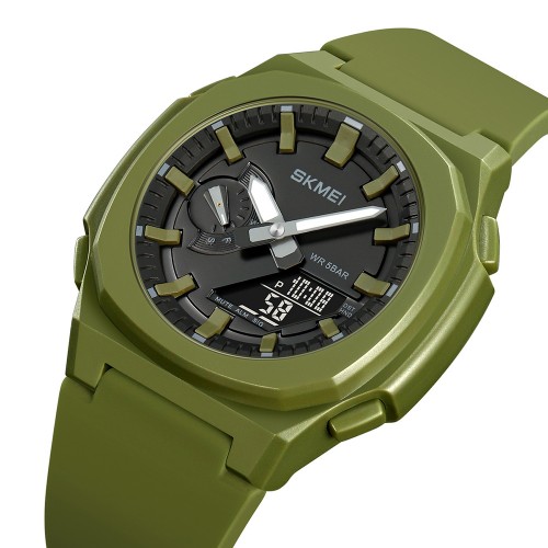 Купити Skmei 2091AGBK Army Green Black