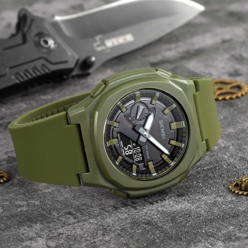 Купити Skmei 2091AGBK Army Green Black