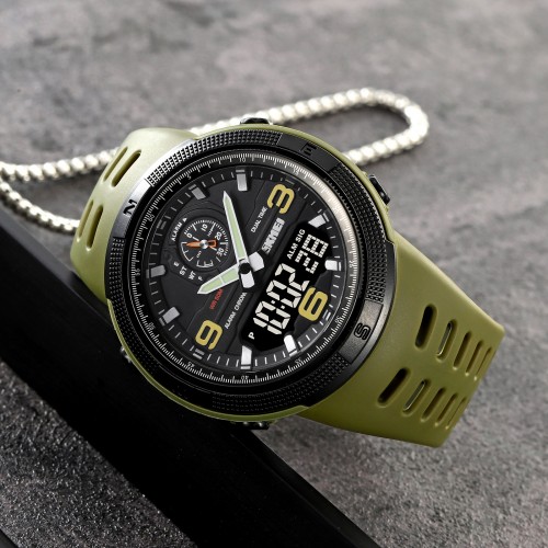 Купить Skmei 1655AGBK Army Green-Black