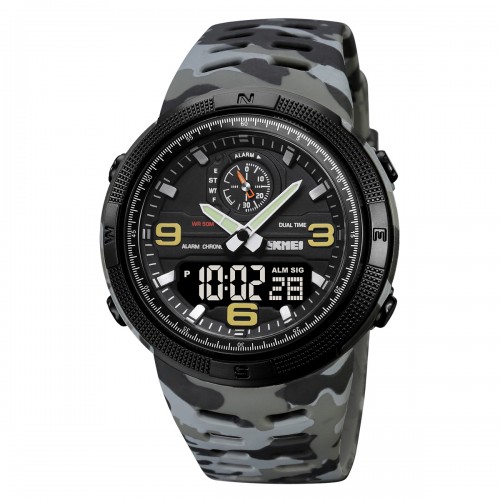 Купить Skmei 1655CMGYBK Camo Grey-Black Купить Skmei 1655CMGYBK Camo Grey-Black