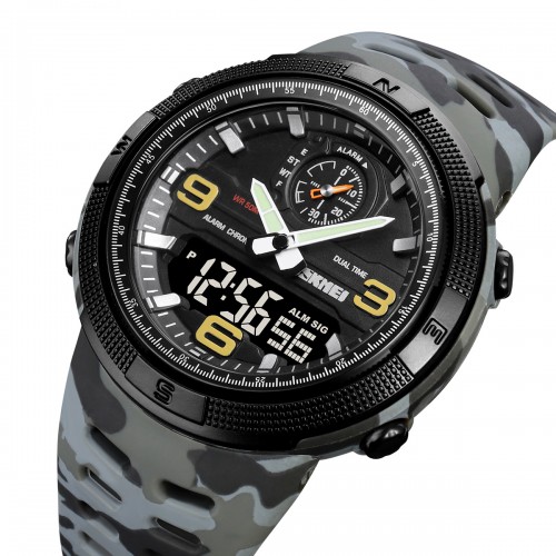 Купить Skmei 1655CMGYBK Camo Grey-Black Купить Skmei 1655CMGYBK Camo Grey-Black