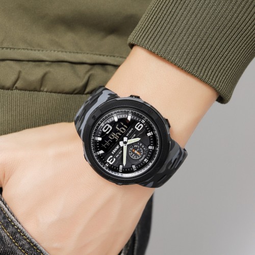 Купить Skmei 1655CMGYBK Camo Grey-Black Купить Skmei 1655CMGYBK Camo Grey-Black