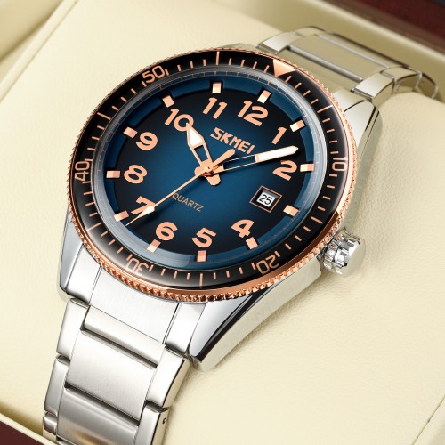 Купити Skmei 9232SRGBU Rose Gold-Blue