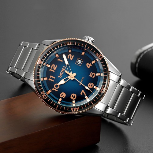 Купити Skmei 9232SRGBU Rose Gold-Blue