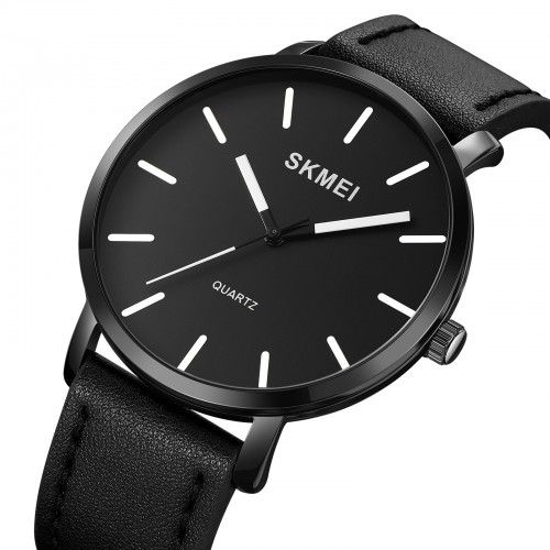 Купить Skmei 1984LBK Black-leather belt