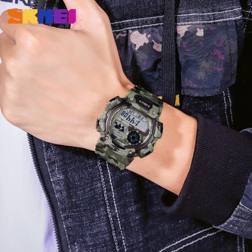 Купить Skmei 1723CMGN Camo Green Купить Skmei 1723CMGN Camo Green