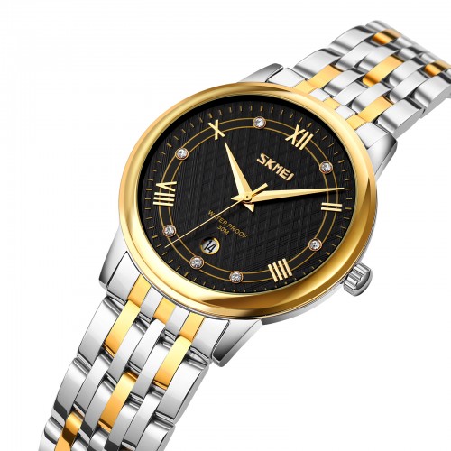 Купити Skmei 9272TGDBK-S Gold/Silver-Black Lady Купити Skmei 9272TGDBK-S Gold/Silver-Black Lady