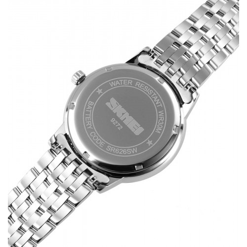 Купити Skmei 9272SIBK-S Silver-Black Lady