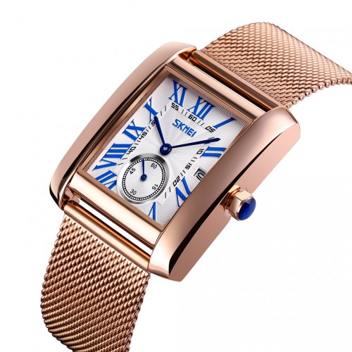 Купити Skmei 9191RGSIBU Rose Gold-Silver-Blue