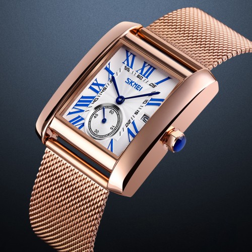 Купити Skmei 9191RGSIBU Rose Gold-Silver-Blue