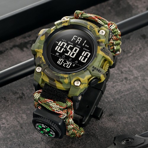 Купить Skmei 1384NCMAG Camo Green