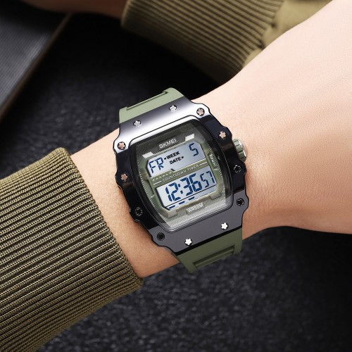 Купити Skmei 2296BKGN Black-Green Купити Skmei 2296BKGN Black-Green