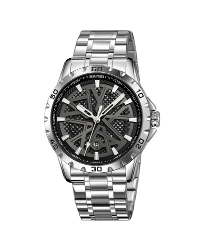Купити Skmei 9337SIBK Silver-Black