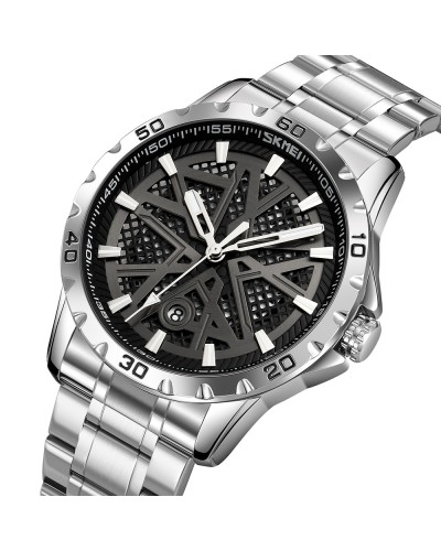 Купити Skmei 9337SIBK Silver-Black