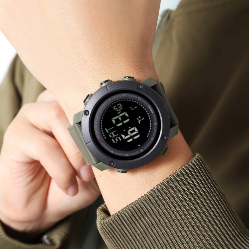 Купити Skmei 2095AG Army Green Compass