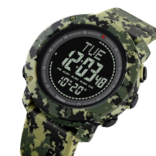 Купити Skmei 2095CMGN Camo Green Compass
