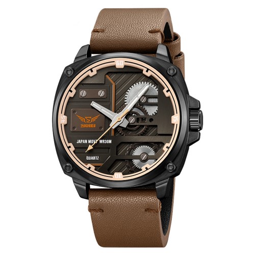 Купити Skmei 2289BKLBN Black-Light Brown Купити Skmei 2289BKLBN Black-Light Brown