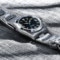 Чоловічий механічний годинник Pagani Design PD-1785 Silver-Black з сапфіровим склом та механізмом NH35A