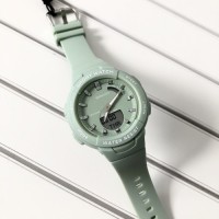 Спортивний жіночий годинник Sanda 6005 Green з комбінованим циферблатом та підсвічуванням