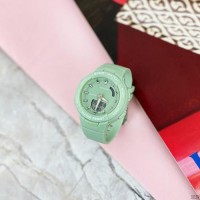 Спортивний жіночий годинник Sanda 6005 Green з комбінованим циферблатом та підсвічуванням
