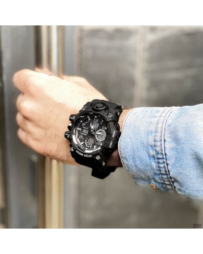 Купити Sanda 6021 Black-Silver