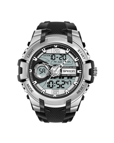 Купити Sanda 6015 Black-Silver
