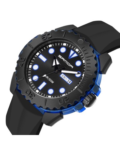 Купити Sanda 3118 Black-Blue Купити Sanda 3118 Black-Blue