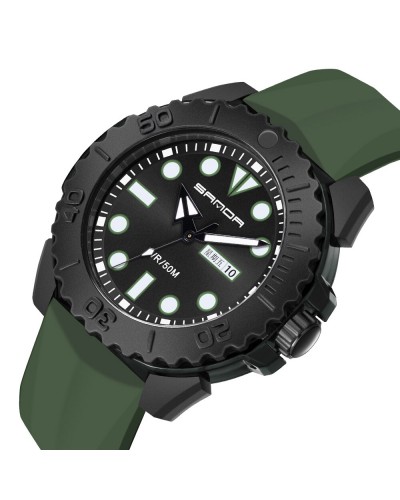 Купить Sanda 3118 Black-Military Wristband