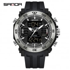 Sanda 6029 Black-Silver