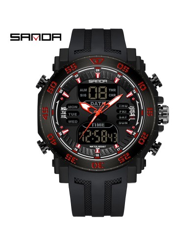 Купить Sanda 6029 Black-Red Купить Sanda 6029 Black-Red