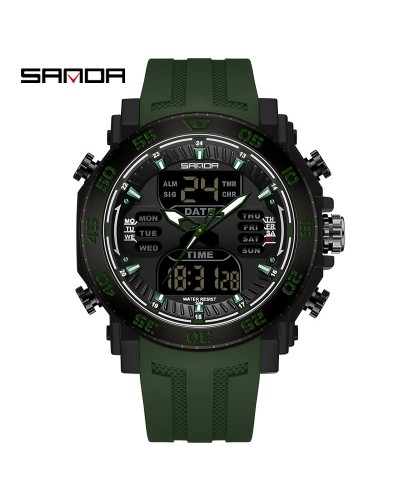 Купить Sanda 6029 Army Green-Black Купить Sanda 6029 Army Green-Black