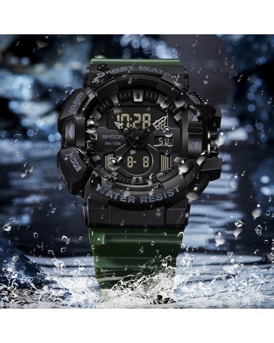 Купить Sanda 3129 Black-Green