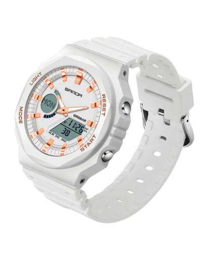 Купити Sanda 6016 White-Rose Gold
