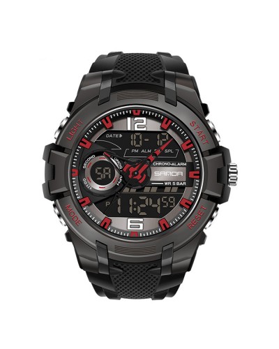 Купить Sanda 6015 Black-Red
