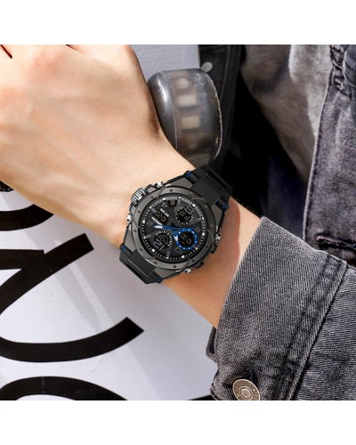 Купить Sanda 6008 Black-Blue
