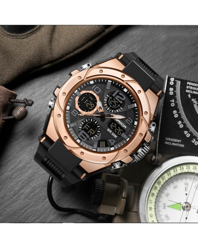 Купити Sanda 6008 Black Rose Gold
